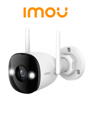 IMOU Bullet 2E 5Mp (IPC-K3DN-5H0WF) - Cámara IP Bullet WiFi de 5MP tiene micrófono integrado, 102° de visión, H.265, lente de 2.8mm, detección de humanos, IR 30m, IP67 y ranura MicroSD. - Image 1