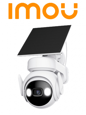 IMOU CELL PT LITE Kit (IPC-K9ECN-3T0WE/FSP12-TYPEC) - Kit de Cámara WiFi Cell PT LITE de 3MP con panel solar, lente de 2.8mm y 88° de apertura, audio bidireccional y sensor PIR integrado para detección precisa. - Image 1