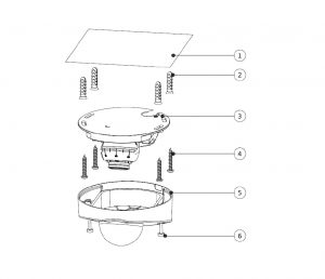 DAHUA HDBW2241F-M-A-28 - Camara Domo 1080p/ 2 Megapixeles/ Especial para DVR Movil/ Starlight/ Lente de 2.8mm/ IR 20 Mts/ Microfono Integrado/ WDR Real de 120 dB/ IP67/ IK10/ - Image 3