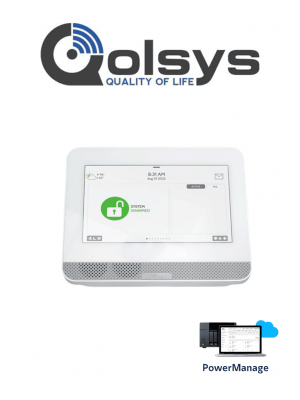 QOLSYS IQ4 HUB POWER MANAGE - Sistema de Alarma IQPanel4 HUB Autocontenido - Image 1
