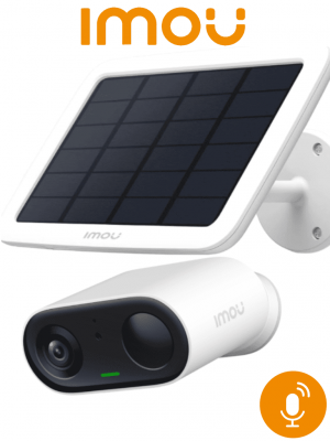 IMOU CELLGOKit (Imou-KIT/IPC-B32N/FSP12)  - Kit de Cámara Wifi Cell Go con Batería de 3 Megapíxeles/ Panel Solar Incluido/ 2.8mm con 98 Grados de Apertura/ Audio 2 vías/ Memoria de 4GB Interna /  PIR Integrado/ - Image 1