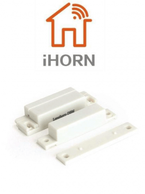 IHORN HO03 - Contacto Magnetico Alambrico / Compatible Con  DSC / RISCO / IHORN / Salida  NC - Image 1