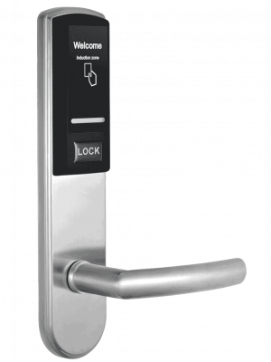 ZKTECO LH3000R - Cerradura Derecha para Hotel con Tecnología Mifare 13.56 MHz, Compatible con Puertas de 40 a 55 mm de Grosor, 2 Pestillos de Seguridad, Fabricada en Acero Inoxidable, Capacidad de Registro de 224 Eventos - Image 6