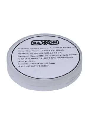 TCE LN-NET-RJCAT5EB-30u - Bote con 100 Plugs RJ45 Cat5e Blindado, Chapado en Oro 30 Micras, Conector Modular para Redes Ethernet y Cableado Estructurado - Image 3