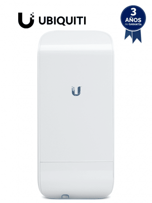 UBIQUITI NANOSTATION LOCOM5 - Radio Airmax 5.8GHz para exteriores con antena integrada tipo panel de 13 dBi, MIMO, potencia de 23 dBm y rendimiento de hasta 150 Mbps. - Image 1