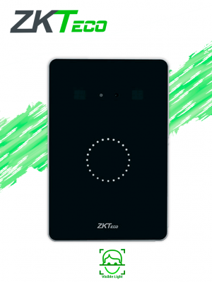ZKTECO KF1200 - Lector Wiegand de reconocimiento facial / 1500 Rostros / 100,000 Registros / TCP/IP / Wiegand /  Visible Light / Requiere panel de control de Acceso ZK - Image 1