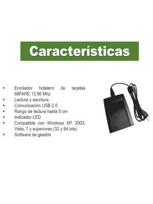 ZKTECO CR60W - Enrolador de Tarjetas Mifare Cardissuer / Conectividad  USB para Registrar Huéspedes en Soluciones Hoteleras - Image 2