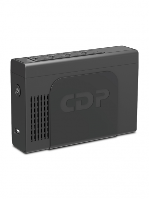 CDP Li-504 UPS Interactivo de 500VA / 250Watts / Entrada 120V / 4 Terminales de salida / Carga rapida mediante USB / UPS Interactivo / Respaldo 5 minutos a carga completa / Batería de Litio / Cuenta con 3 años de garantía - Image 1
