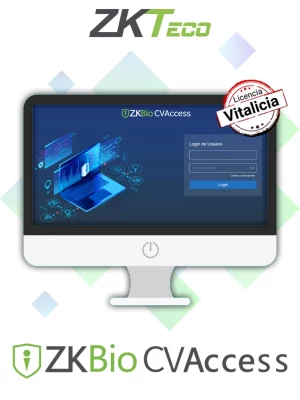 ZKTeco ZKCVAFREE - Licencia Gratuita del Software BioCVAccess para 15 Puertas, 6 Puntos de Asistencia, 16 Cámaras IP, 2,000 Usuarios, 200 Departamentos, 1 App Administrador y 50 Apps Empleados - Image 1