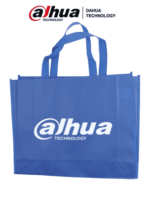 MATPRO017 - Bolsa Azul Reutilizable/ Con Logotipo de Marca Dahua / Promocional - Image 1