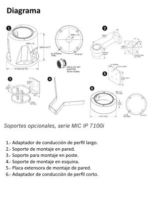 BOSCH V_MIC7522Z30B- PTZ 2MP IP Starlight 7000I/ IP68/ H.265/ Analiticos/ Zoom 30x - Image 2