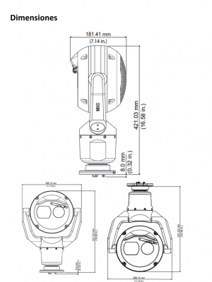 BOSCH V_MIC9502Z30BVS CAMARA FUSION TERMICA 2MP CON LENTE 50MM 30X 9HZ COLOR NEGRO - Image 9