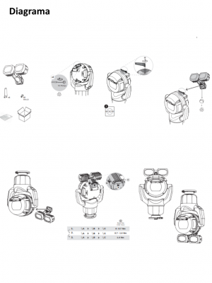 BOSCH V_MICILB400- ILUMINADOR DE LUZ BLANCA/IR 850NM A950NM / COLOR NEGRO - Image 3