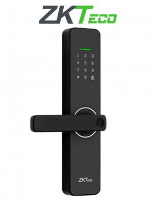 ZKTECO ML100 - Cerradura inteligente bidireccional con sensor de huella digital / Codigos aleatorios con app / 300 usuarios / WiFi / Compatible con ZSmart - Image 1