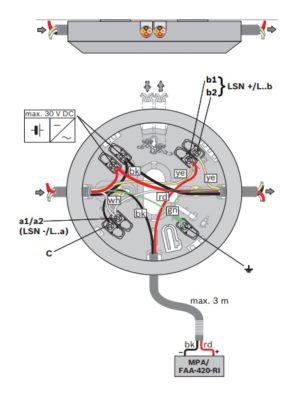 BOSCH F_MS400B - Base con Logo BOSCH compatible con Sensores serie 425 - Image 4