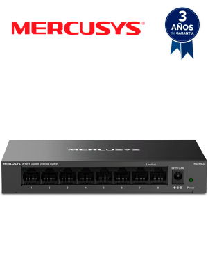 MERCUSYS - MS108GS / Switch Gigabit de sobremesa de 8 puertos - Image 1