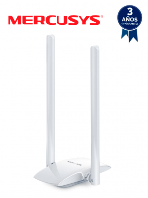 MERCUSYS - MW300UH / Adaptador USB inalámbrico de alta ganancia de 300Mbps / - Image 1
