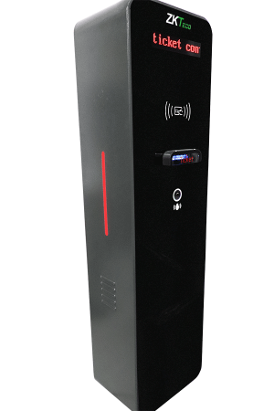 ZKTECO TBM01 - Dispensador de TIckets QR / Sin Contacto / Compatible con Sensor de Masa, VR10, UHF / Pantalla LED / Funciones de Voz / Requiere Software para cobro ZK Bio CV Security modulo de estacionamiento / Requiere Modulo TBM02 - Image 3
