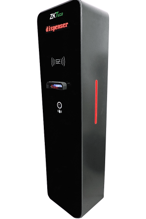 ZKTECO TBM01 - Dispensador de TIckets QR / Sin Contacto / Compatible con Sensor de Masa, VR10, UHF / Pantalla LED / Funciones de Voz / Requiere Software para cobro ZK Bio CV Security modulo de estacionamiento / Requiere Modulo TBM02 - Image 4