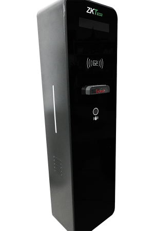 ZKTECO TBM01 - Dispensador de TIckets QR / Sin Contacto / Compatible con Sensor de Masa, VR10, UHF / Pantalla LED / Funciones de Voz / Requiere Software para cobro ZK Bio CV Security modulo de estacionamiento / Requiere Modulo TBM02 - Image 2