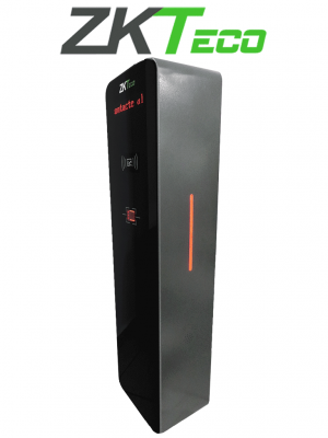 ZKTECO TBM02 - Lector de TIckets QR / Sin Contacto / Compatible con Sensor de Masa, VR10, UHF / Pantalla LED / Funciones de Voz / Requiere Software para cobro ZK Bio CV Security / Requiere Modulo TBM01 - Image 1