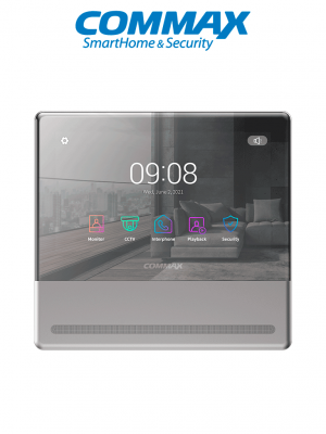 COMMAX CMV70MX - Monitor Touch para Videportero, Pantalla de 7" y Wifi App Hey Commax, Memoria SD, Soporta 2 Frentes de Calle y 2 Cámaras Análogas - Image 1