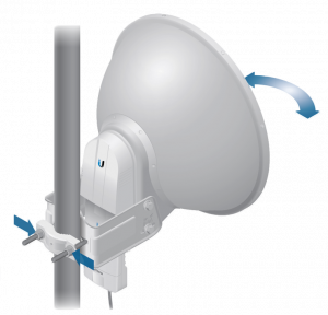 UBIQUITI AF-5G23-S45  - Antena direccional AirFiber X para radio conectorizado de 5.8 GHz con ganancia de 23 dBi, tecnología MIMO y compatible con AF5X y AF5XHD. - Image 4