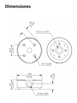 BOSCH V_NDAUPSMB - Caja de montaje en superficie SMB para montaje en pared o tuberia - Image 6