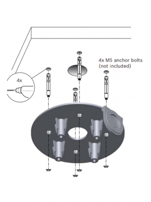 BOSCH V_NDAUPSMB - Caja de montaje en superficie SMB para montaje en pared o tuberia - Image 3