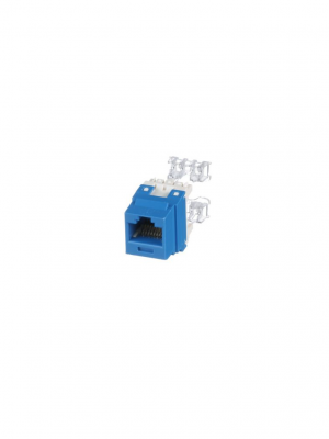 PANDUIT NK688MBU - Jack UTP RJ45 / Tipo Keystone / Categoría 6 / Azul - Image 1