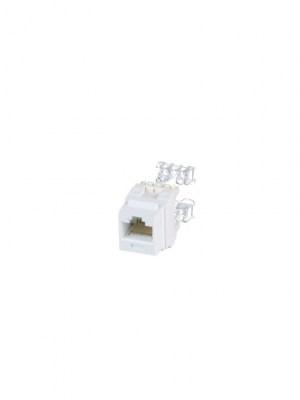 PANDUIT NK688MWH - Jack UTP RJ45 / Tipo Keystone / Categoría 6 / Blanco - Image 1