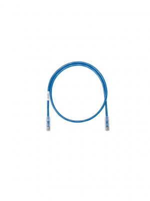 PANDUIT NK6PC5BUY - Patch Cord / Cable de Parcheo UTP / Con plug modular en cada extremo / Categoría 6 / 5 Pies (1.52 m) / Azul - Image 1