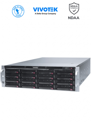 VIVOTEK NR9682-v3 - Grabador NVR 64 canales, 16 bahias, VSS Pro integrado, Deep Search, Salida HDMI, Doble fuente de energía, 512Mbps, Expandible a 192 canales, ONVIF - Image 1