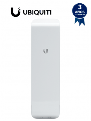 UBIQUITI NSM2 - NanoStation airMAX M2 CPE hasta 150 Mbps con frecuencia 2 GHz (2412-2462 MHz) y antena integrada de 11 dBi. - Image 1