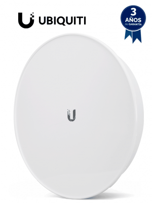 UBIQUITI POWERBEAM ISO AC PBE-5AC-ISO-GEN2 - Radio Airmax AC GEN2 5.8GHz para exteriores con antena integrada de 25 dBi, MIMO, potencia de 25 dBm, rendimiento de hasta 450 Mbps y función de aislamiento. - Image 1
