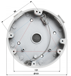 DAHUA PFA138 - Caja de Conexiones compatible con Series HDBW1/ Incluidos HDBW3231/3802E-Z/ HDBW5231/5431/5631/5831E-Z5E, HDB5331E, HDBW5331E, HDBW8242E-Z4FD, HDBW8242E-Z4FR/5231/5431/5631/5831E-ZE - Image 2