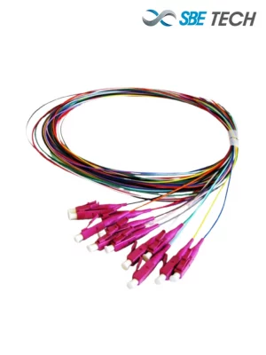 SBETECH SBE PIGLC2M50M4 - Pigtail LC multimodo 50/125 µm, 2 metros, UPC, en paquete de 12 - Image 1