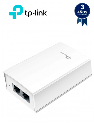 TP-LINK - TL-POE4824G - Inyector PoE Pasivo 48V/ Máximo 24W de Presupuesto PoE Pasivo/ 2 Puertos RJ45 Gigabit Ethernet/ Montaje en Pared/ Plug and Play - Image 1