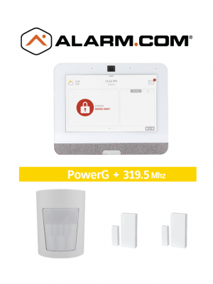 QOLSYS IQ4 PACK - Paquete de Alarma IQPanel4 incluye Panel Autocontenido, con Pantalla Táctil de 7", Power G 915 Mhz+Qolsys S-Line 319.5 Mhz. 4 Bocinas integradas, 2 Magnéticos Inalámbricos PG9303 y 1 PIR Inalámbrico PGP9914 - Image 1