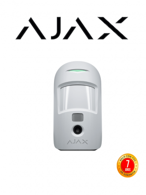 AJAX MotionCam W (PhOD) - Detector de movimiento con Verificación fotográfica y con la función de mandar imágenes sobre demanda. Color Blanco - Image 2