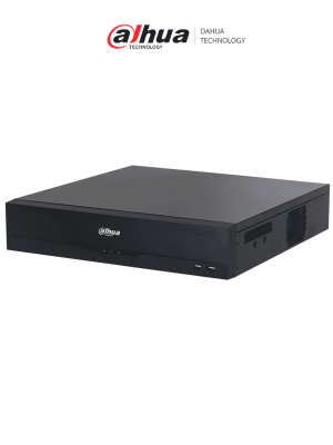 DAHUA DHI-NVR5864-16P-EI2 - NVR de 64 canales IP 4K / Acupick/ ePoE/ RAID 0/1/5/6/10/ 384 Mbps/ IA avanzada: detección y reconocimiento de rostros, protección perimetral, SMD Plus/ ANPR/ Conteo de personas/ 2U/ a HDMI 8K/ - Image 1