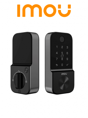 ASL-Cubo1-K(D) - Cubo 1 - Cerradura Inteligente Imou, Chapa Digital, Registro de 50 Huellas, Wifi, para Exterior, Tarjeta Mifare, Constraseña de Visitante. - Image 1