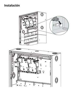 BOSCH F_PRS0002C - Rail de central corto para panel FPA5000 - Image 2