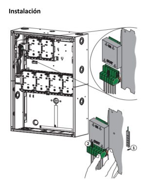 BOSCH F_PRS0002C - Rail de central corto para panel FPA5000 - Image 3