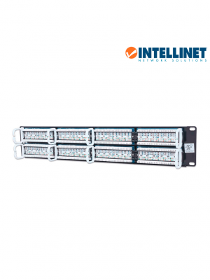 INTELLINET 513579 - Panel de Parcheo Cat5e 48 puertos, UTP, 2UR - Image 2