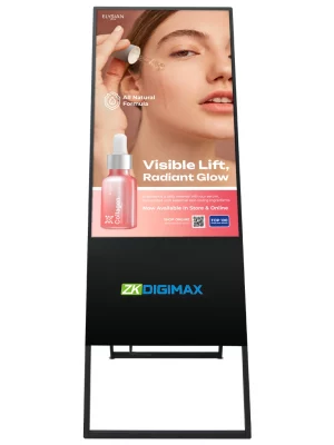 ZKDIGIMAX DG03A2F43 – Pantalla LCD de 43" tipo Banner Vertical, Full HD, Android 11, Brillo 350 nits, Vida útil +30,000 h, Ideal para Publicidad Digital en Retail y Servicios - Image 6