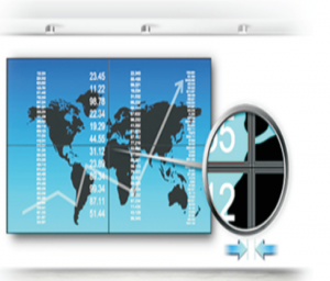 SAXXON AN5535B1 - Pantalla  LED de 55 pulgadas para video wall /  1080p / Marco ultra delgado 3.5 mm / Brillo 500 CD / M2 / PIP / 1  HDMI / 1 DVI / 1 VGA / 1 B NC / - Image 2