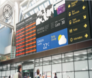 SAXXON AN5535B1 - Pantalla  LED de 55 pulgadas para video wall /  1080p / Marco ultra delgado 3.5 mm / Brillo 500 CD / M2 / PIP / 1  HDMI / 1 DVI / 1 VGA / 1 B NC / - Image 6