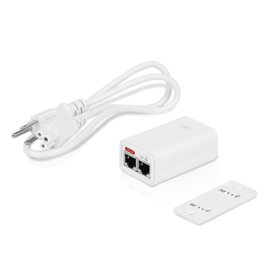 UBIQUITI  POE-24-7W-G-WH - Inyector PoE Gigabit con protección contra descargas, alimentación de 24V DC a 0.3A y capacidad para reset remoto. - Image 5