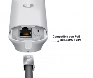 UBIQUITI UAP-AC-M - UniFi Mesh AC: Access Point para exteriores con doble banda 802.11ac, MIMO 2x2, potencia de 20 dBm, hasta 1167 Mbps. Incluye Inyector PoE - Image 5